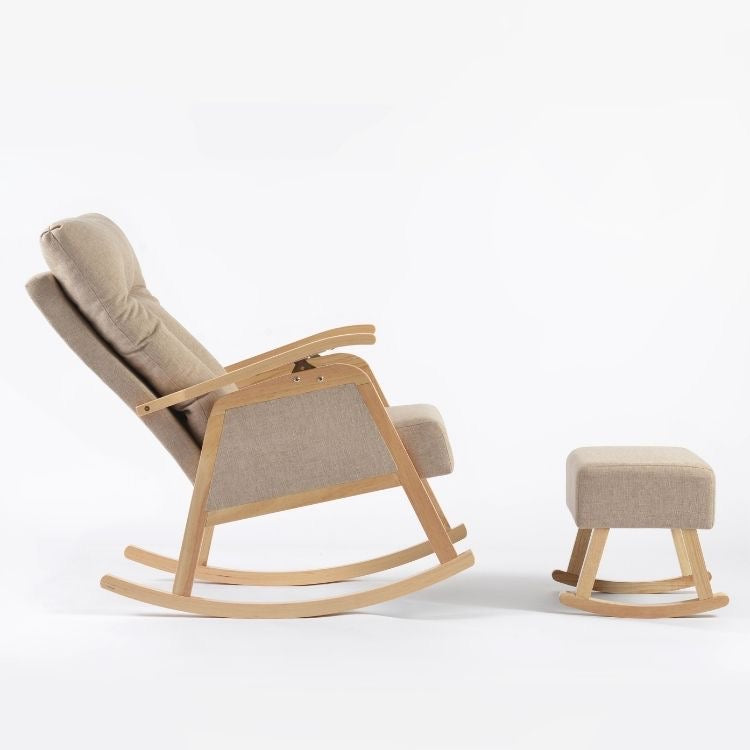 כורסאת הנקה מפוארת גב מתכוונן 5 מצבים + הדום T6079T-1