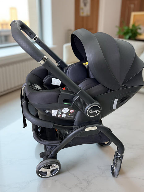 5 ב 1 טיולון וכיסא בטיחות (סלקל) הופלה -  car seat stroller Hoppala צבע שחור