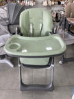 Minigo High Chair – כיסא אוכל גבוה לתינוק עם ריפוד ונוחות מרבית צבע: ירוק