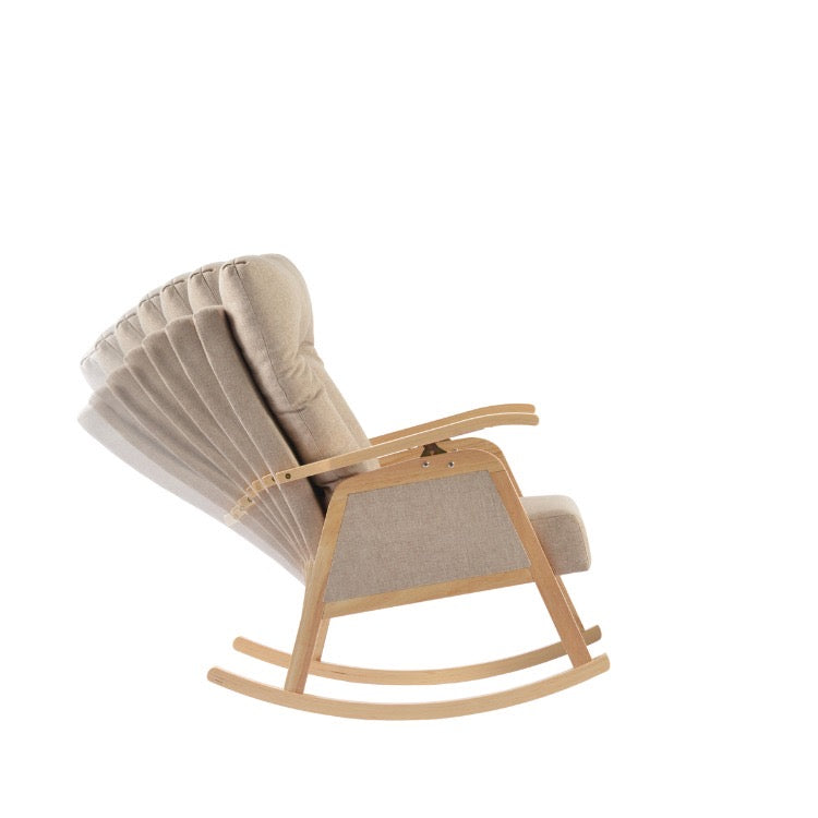 כורסאת הנקה מפוארת גב מתכוונן 5 מצבים + הדום T6079T-1