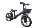 אופני איזון לילדים Premium B1 - שלדת פולימר קלה עם בלם יד צבע:שחור
