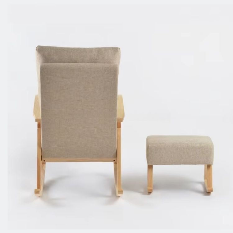 כורסאת הנקה מפוארת גב מתכוונן 5 מצבים + הדום T6079T-1