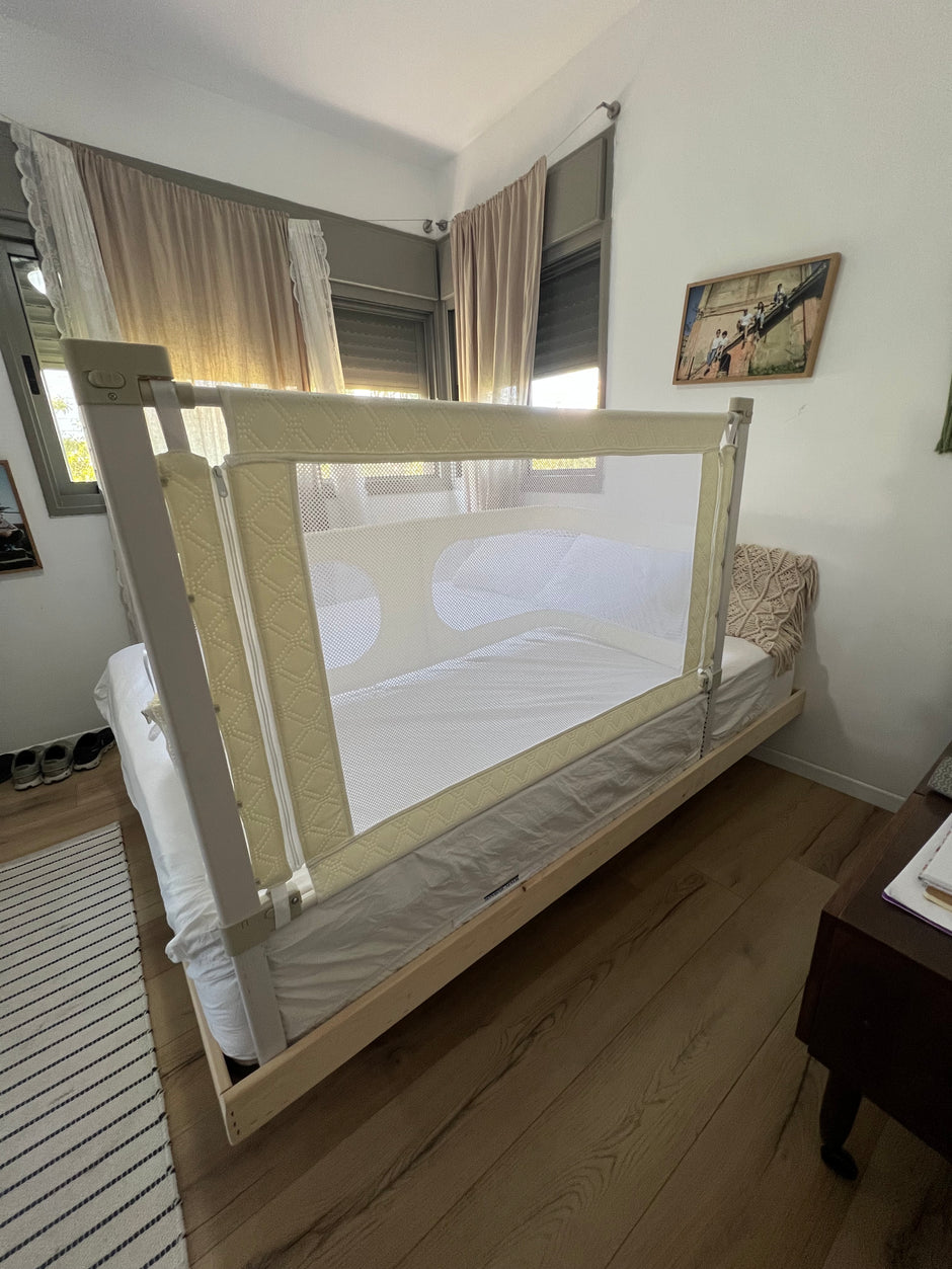 Minigo Safe Nest - מתחם שינה למיטת ההורים נייד ומוגן לתינוק