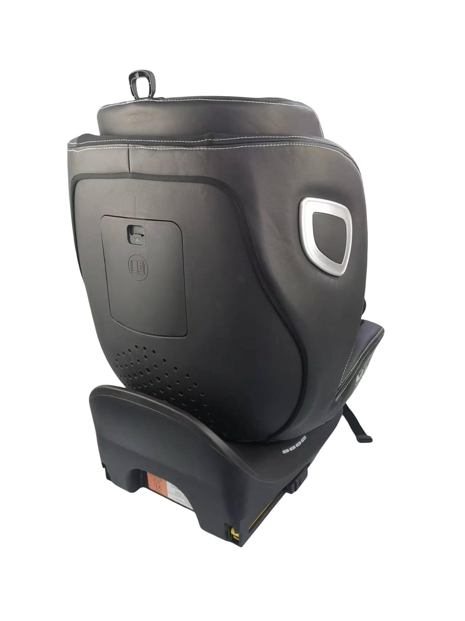 כיסא בטיחות 360° ריפוד כפול מבית be-care - תקן i-Size החדש עם רגל תמיכה ובוסטר מובנה