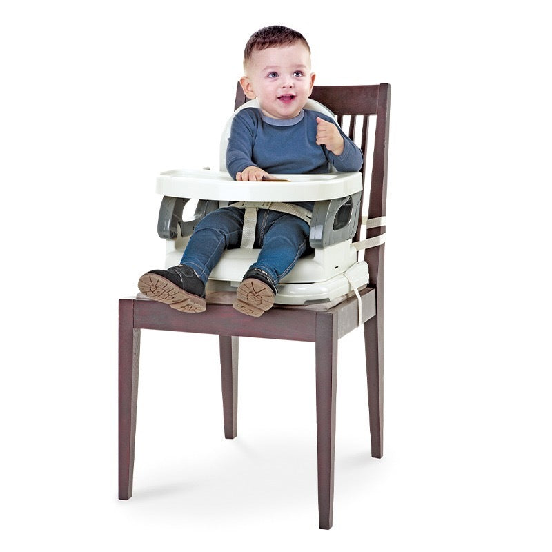 בוסטר אוכל (כיסא על כיסא לאוכל) 2 שלבים בעל שינוי מצבי גובה ומגש -  בוסטר אוכל בעל 2 שלבים כולל מגש נשלף