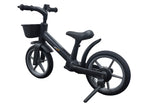 אופני איזון לילדים Premium B1 - שלדת פולימר קלה עם בלם יד צבע:שחור