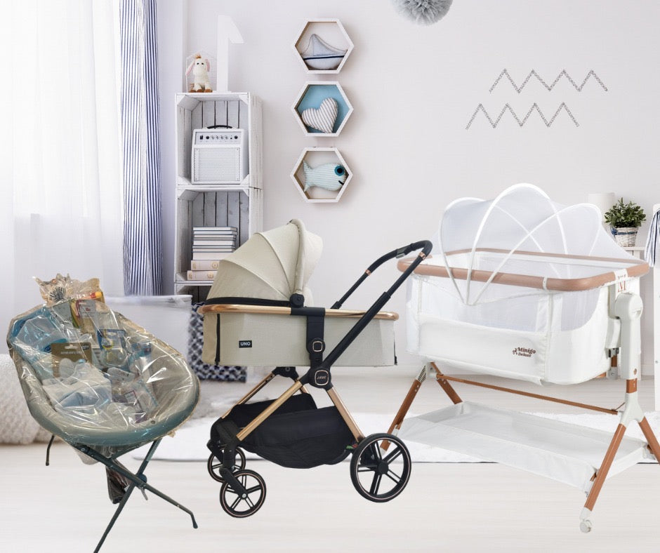 חבילת לידה מושלמת ומשתלמת off white 2490 ש"ח