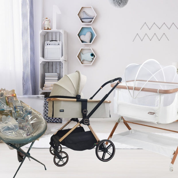 חבילת לידה מושלמת ומשתלמת off white 2490 ש"ח