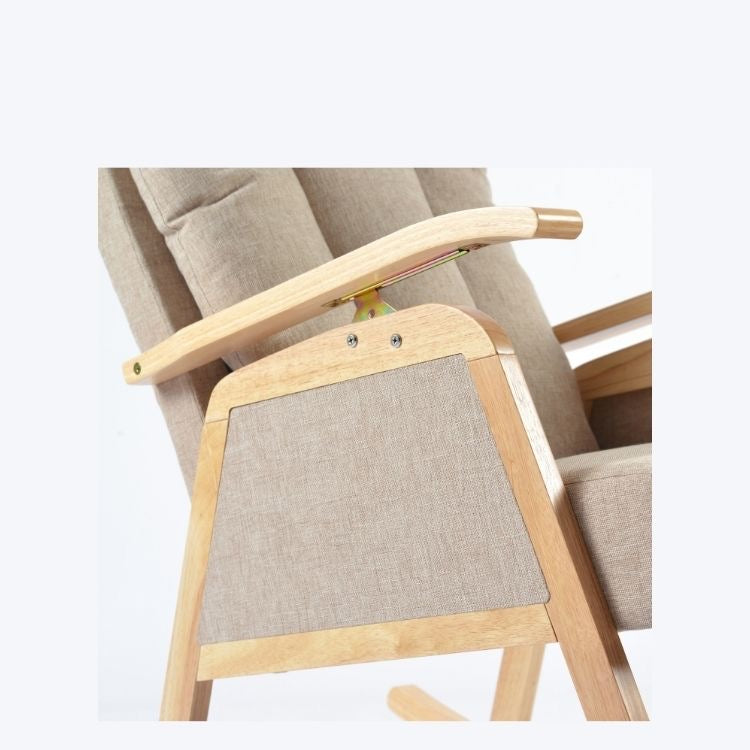 כורסאת הנקה מפוארת גב מתכוונן 5 מצבים + הדום T6079T-1