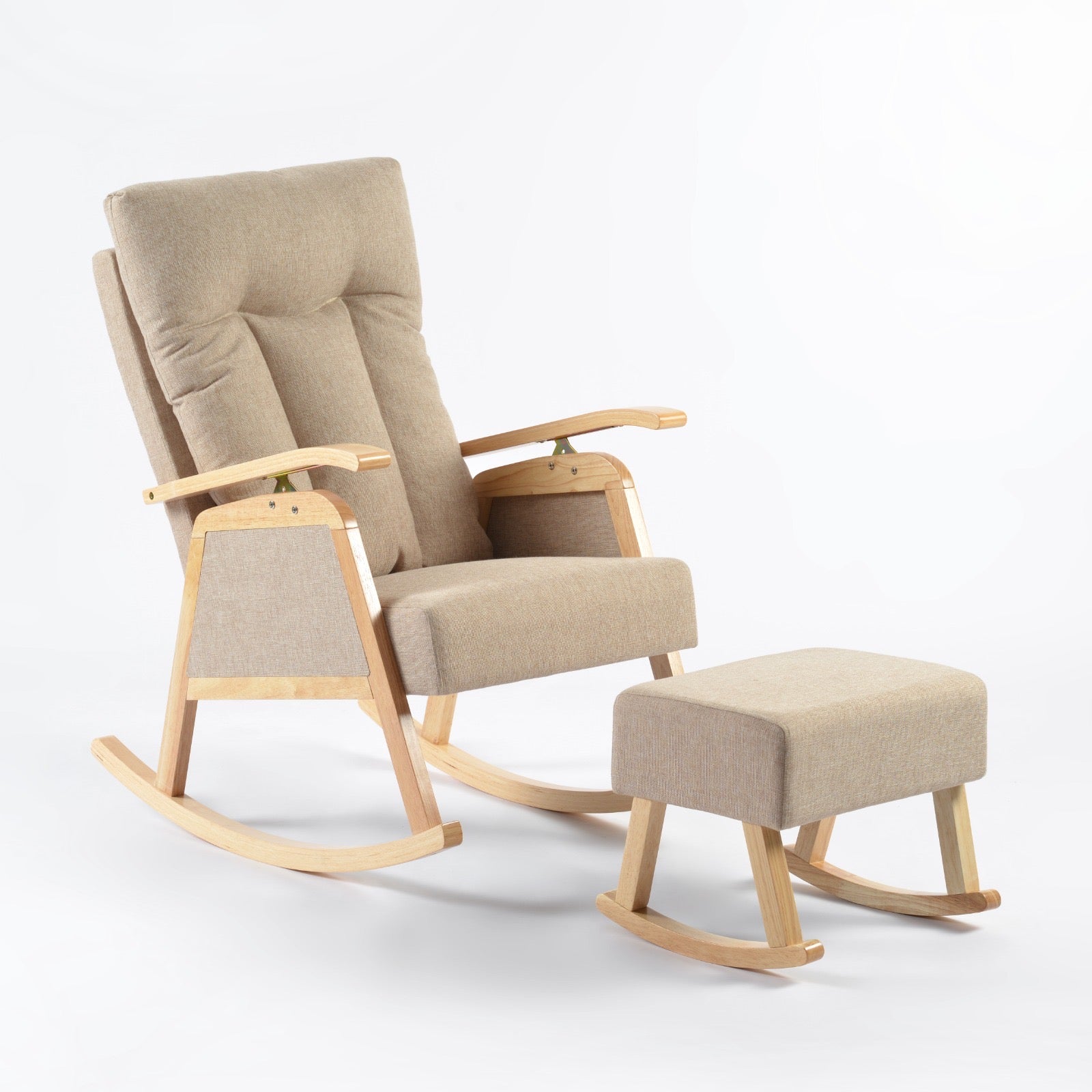 כורסאת הנקה מפוארת גב מתכוונן 5 מצבים + הדום T6079T-1