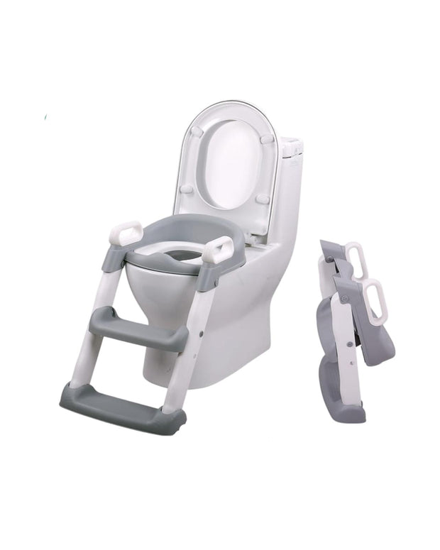 ישבנון  מדרגון אימונית לאסלה לגמילה מטיטולים צבע:  אפור