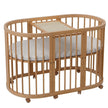 Minigo Bird Nest 4-in-1 – עריסה ומיטת תינוק מעץ מאיה דגם D-2 צבע: טבעי