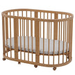 Minigo Bird Nest 4-in-1 – עריסה ומיטת תינוק מעץ מאיה דגם D-2 צבע: טבעי