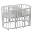 Minigo Bird Nest 4-in-1 -עריסה ומיטת תינוק מעץ  מאיה דגם D-2  לבן כולל מזרנים